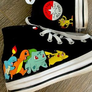 Pokémon Converse men’s 6/ women’s 8